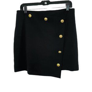 Express wrap front prep sailor style black skirt short  Size: 10